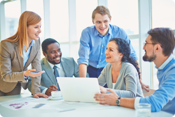 executives-joking-laughing-office-1