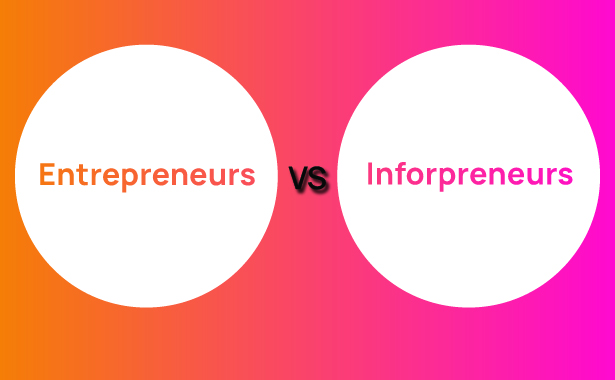 Difference Between Entrepreneurs and Infopreneurs