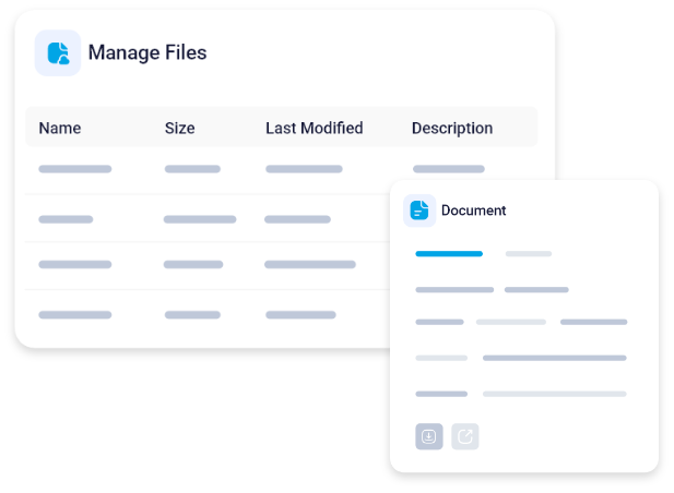 Intuitive file management from your desktop