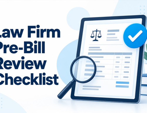 Law Firm Pre-Bill Review Checklist: Catch Errors Before Invoices Go Out
