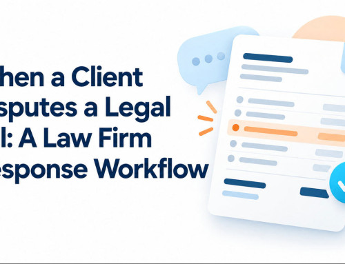 When a Client Disputes a Legal Bill: A Law Firm Response Workflow